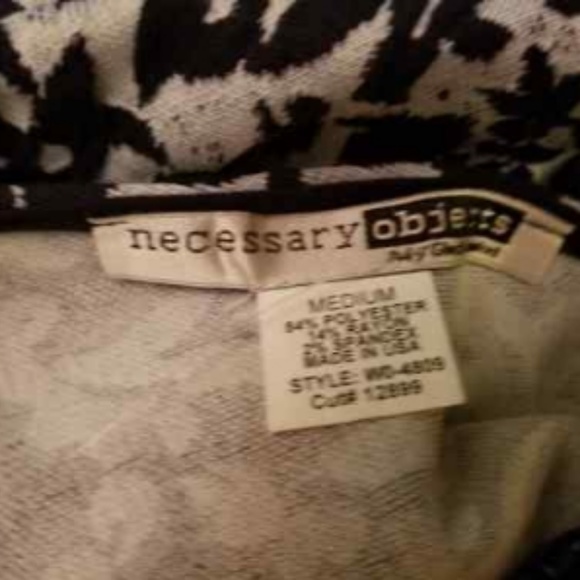 Necessary Object Jaquard Fit and Flare Dress M - Picture 4 of 4